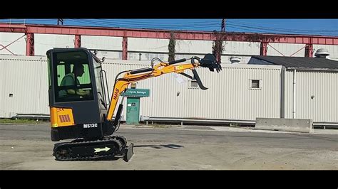 2023 MMS MS13C Mini Excavator (118) 